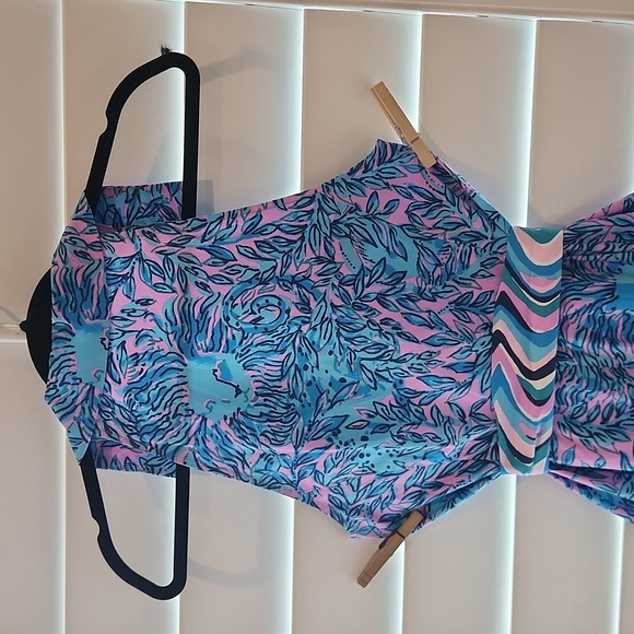 Lilly Pulitzer Chrisella Shirtdress Bermuda Blue You Grow Sz 2 - Picture 7 of 10